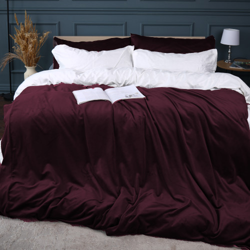 Комплект постільної білизни Велюр Winter Delicate 28-0059 Honeysuckles