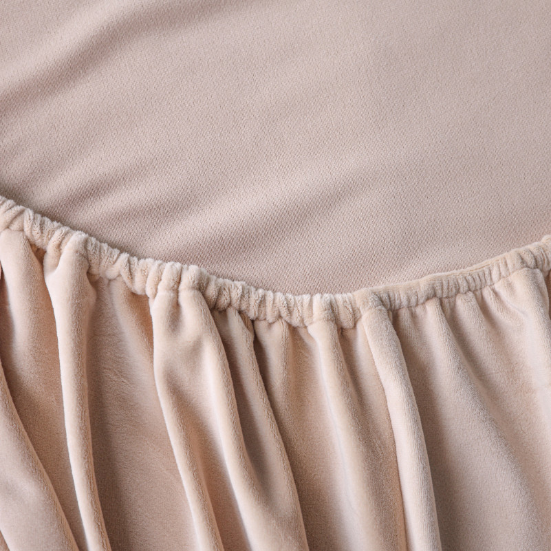 Комплект постельного белья Велюр Winter Frost 28-0004 + 28-0003 Kohleria Velvet - 7