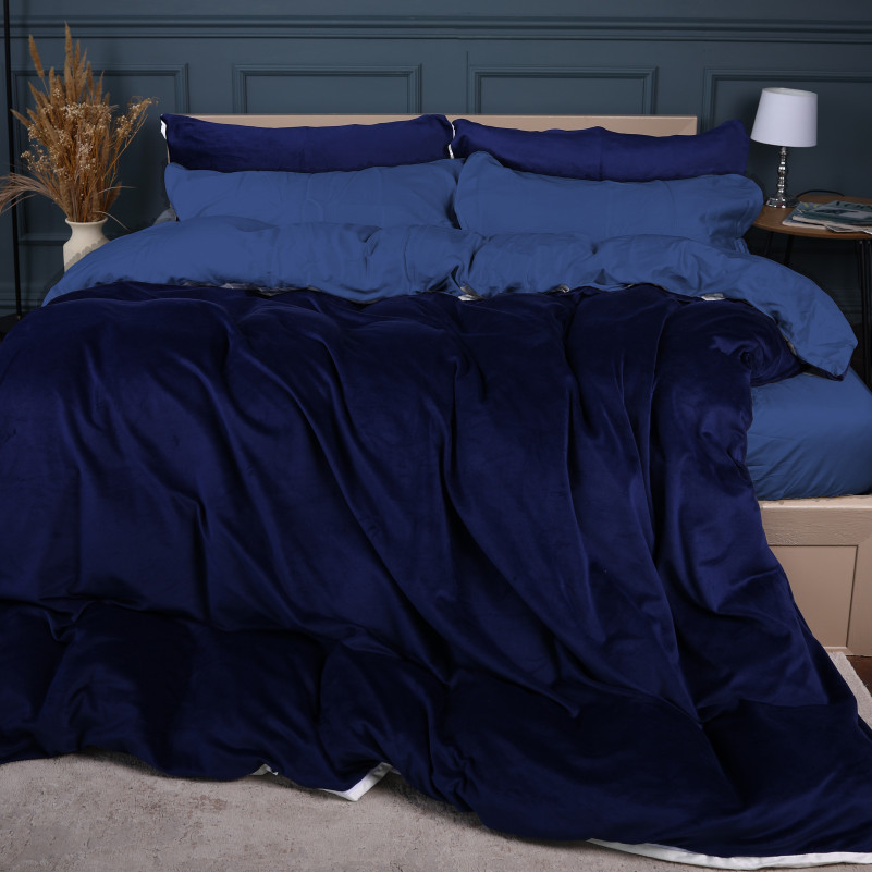 Комплект постільної білизни Велюр Winter Delicate 28-0079 Nasturzio - 4