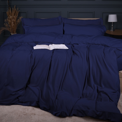 Наволочка Велюр Winter Frost 28-0006 Navy blue Velvet