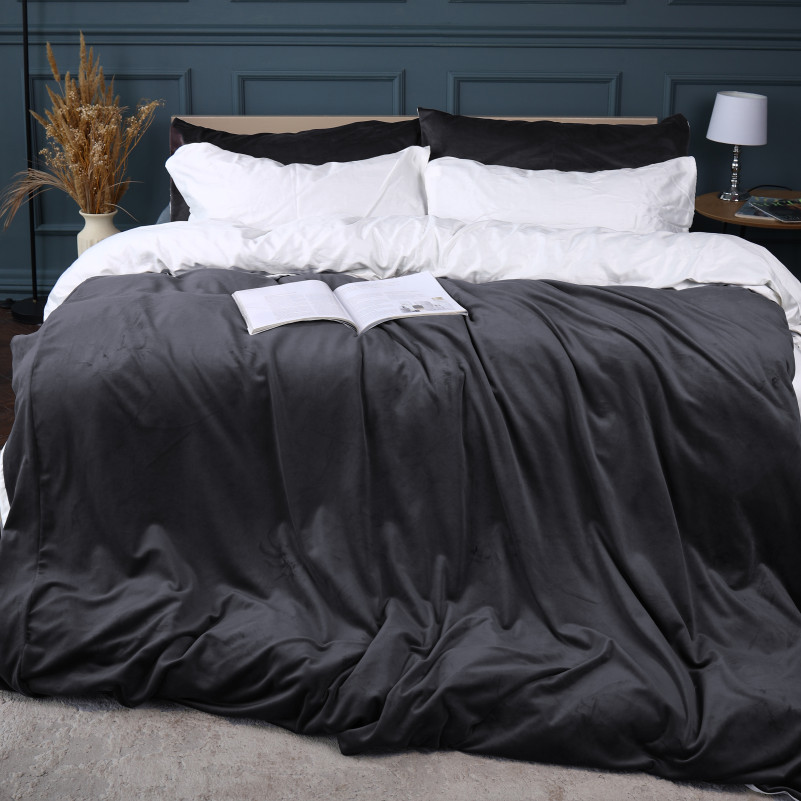 Комплект постельного белья Велюр Winter Delicate 28-0092 Papavero