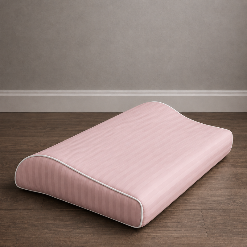 Наволочка №10017 Satin Stripe 30-0007 Pink