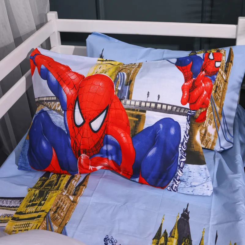 Комплект постельного белья Бязь JUNIOR 17-0890 Spider-Man City Light - 2