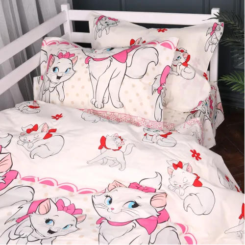 Комплект постельного белья Бязь LITTLE KIDS 17-0904 Little Pink Kitty - 4