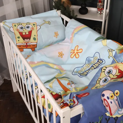 Комплект постельного белья Ranforce Elite TEENAGER 17-0684 Spanch Bob