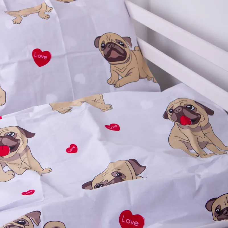 Комплект постельного белья Ranforce Elite LITTLE KIDS 17-0566 Pug-dog - 3