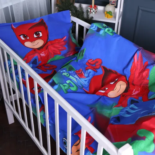Комплект постельного белья Бязь JUNIOR 17-0685 Heroes in Masks