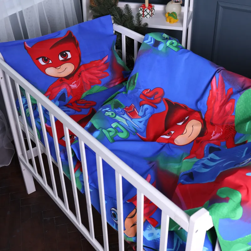 Комплект постельного белья Бязь JUNIOR 17-0685 Heroes in Masks - 4