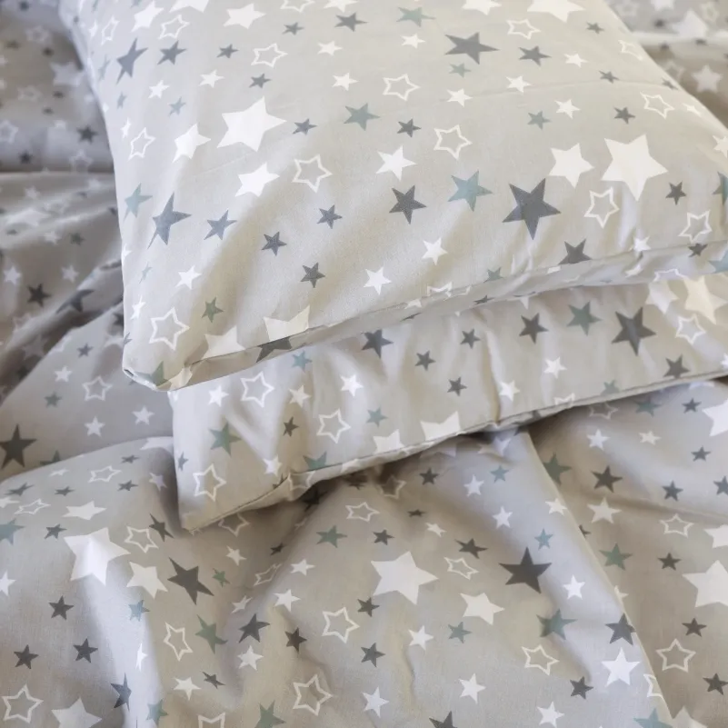 Комплект постельного белья Бязь JUNIOR 17-0660 Gray sky - 4