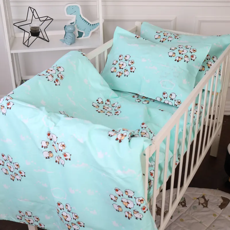 Комплект постельного белья Ranforce Elite JUNIOR 20-0030 Lambs