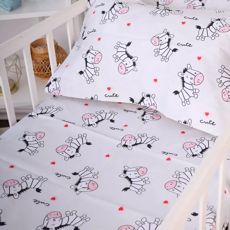 Комплект постельного белья Бязь TEENAGER 20-0040 Cute white zebra - 4