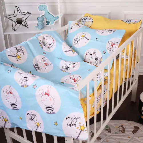 Комплект постельного белья Ranforce Elite TEENAGER 20-0044 Cats and bunnies