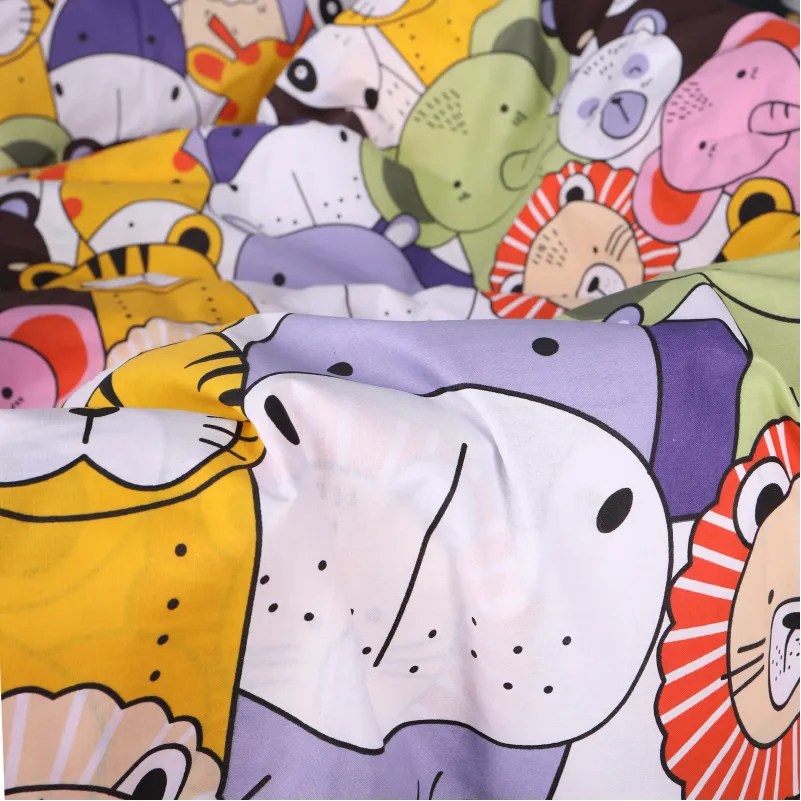 Комплект постельного белья Бязь JUNIOR 17-0674 Rainbow Zoo - 2