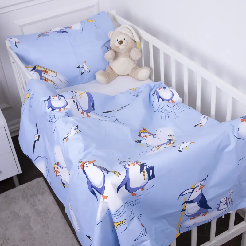 Комплект постельного белья Ranforce Elite LITTLE KIDS 17-0619 Funny penguins