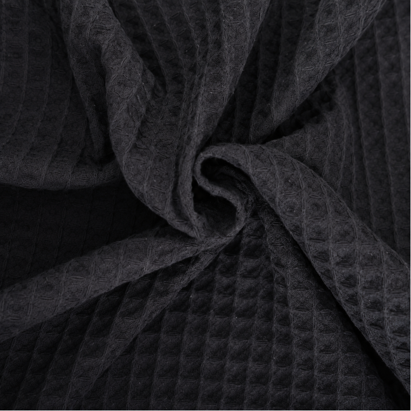 Детский плед №012 Pure Waffle Black - 4