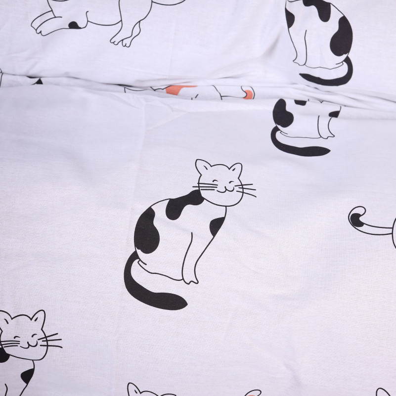 Пододеяльник Ranforce Elite 17-0936 Line Art Cats