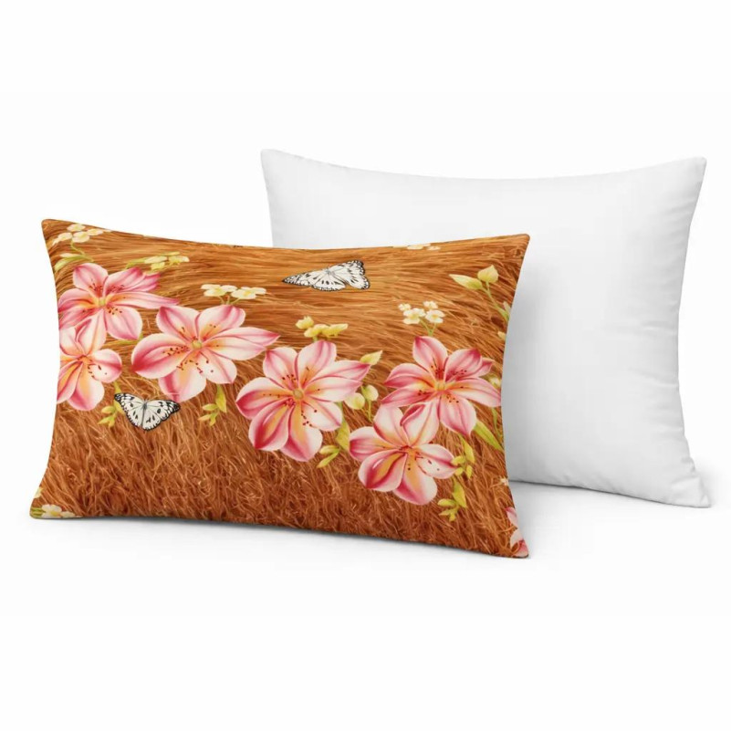 Подушка антиалергенна №3833 Print Line (Eco-Silk) (100% поліестер) 15-0169 Vaduz (cередня)
