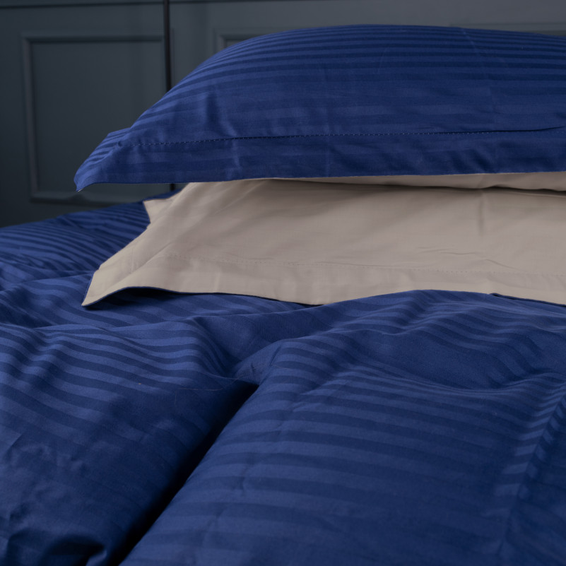 Комплект постельного белья Сатин JUNIOR Satin Stripe 30-0020 + 30-0004 Danelli - 2