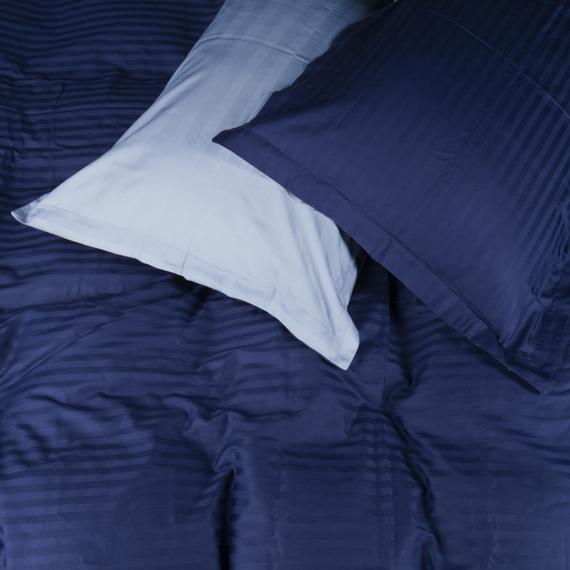 Комплект постельного белья Сатин JUNIOR Satin Stripe 30-0021 + 30-0015 Edaliz - 1