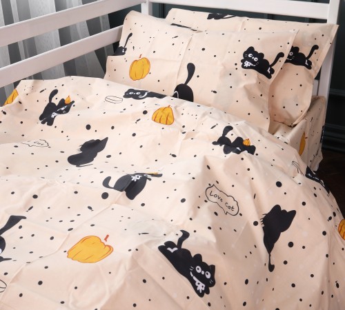 Підковдра Бязь Kids Time 17-0856 Pumpkitty
