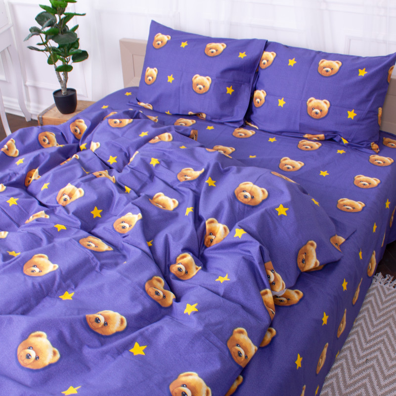 Комплект постельного белья Сатин JUNIOR Kids Time 22-1245 Berry - 2