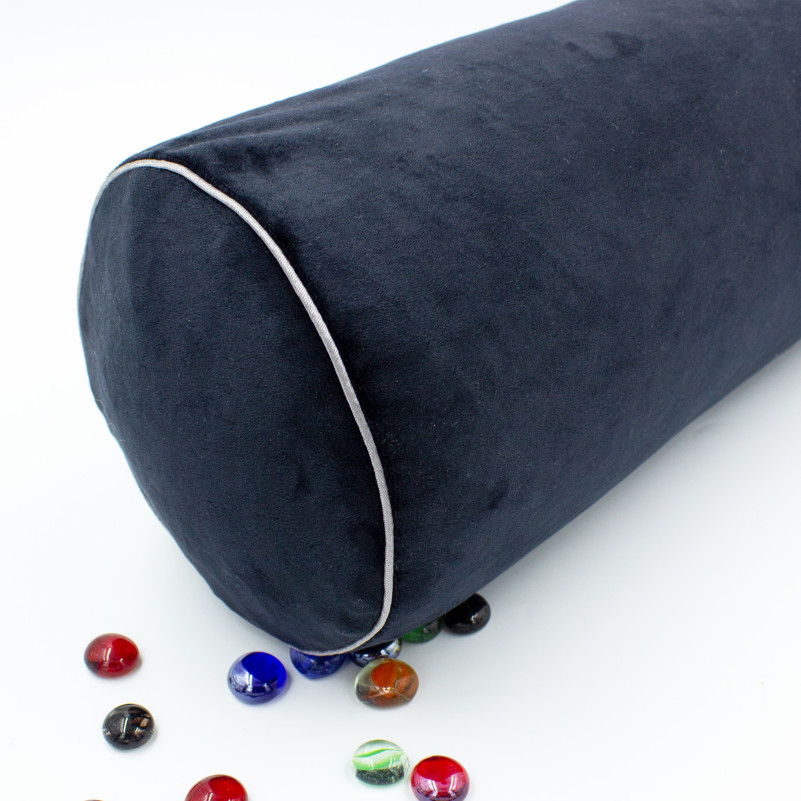 Подушка-валик №8401 Velvet Line 28-0007 Black BamBoo - 12