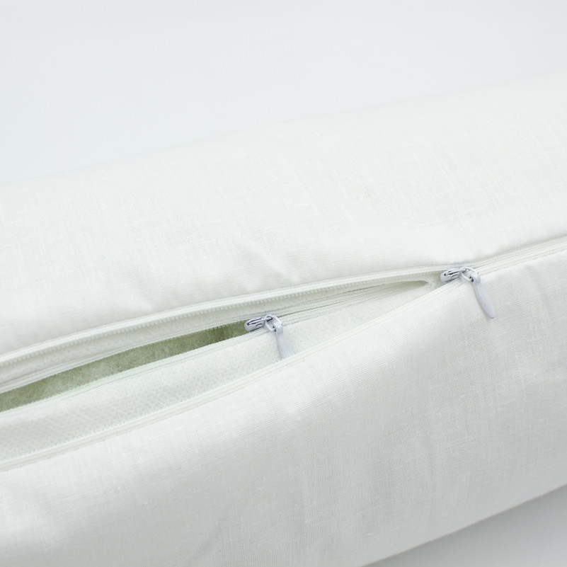 Подушка-валик №8532 Naturale Line 11-2107 White 100% Memory - 12