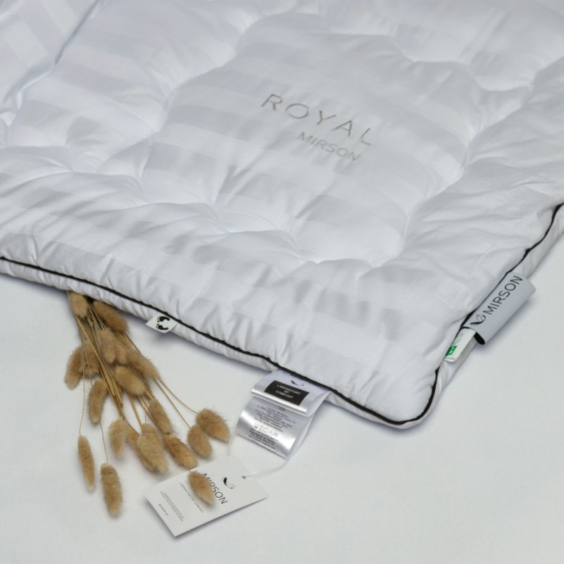 Одеяло антиаллергенное №844-1 "Royal" Eco-Soft Hand Made летнее Фото - 11