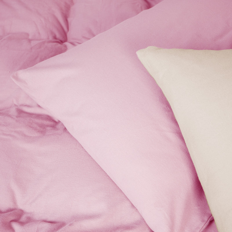 Комплект постельного белья JUNIOR Фланель 007-008 Milk/Pink - 2