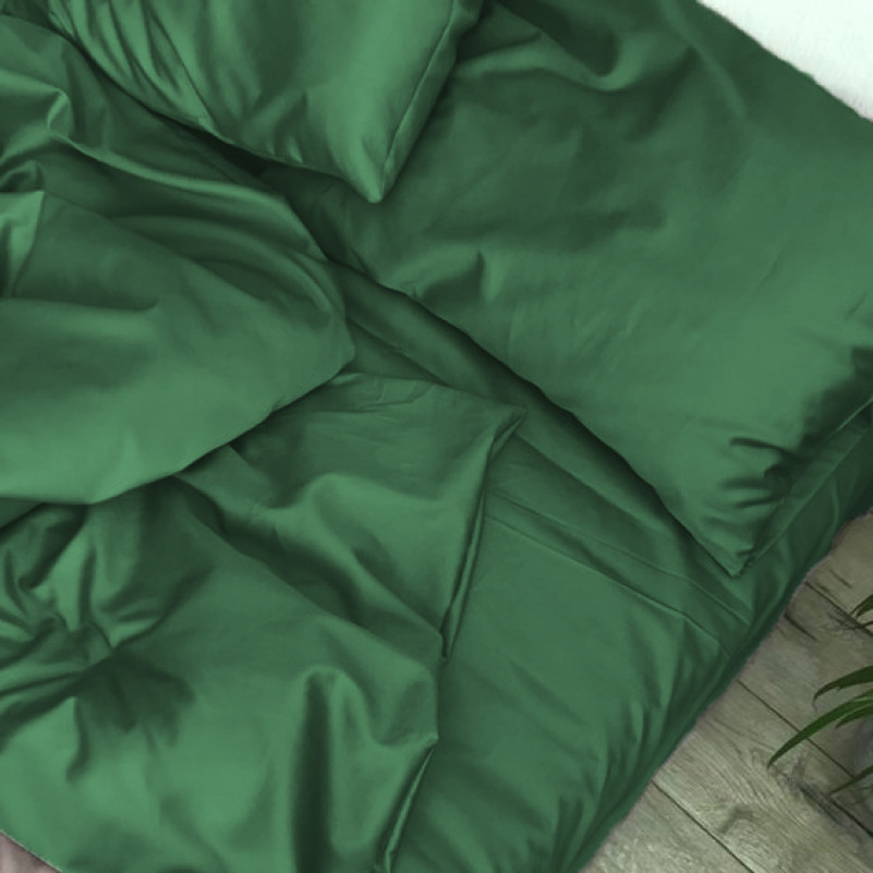 Комплект постельного белья Сатин TEENAGER Satin Light Pro 10-009 Green - 1