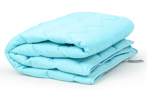 Одеяло антиалергенное с Тенсель всесезонное №1637 Eco Light Blue