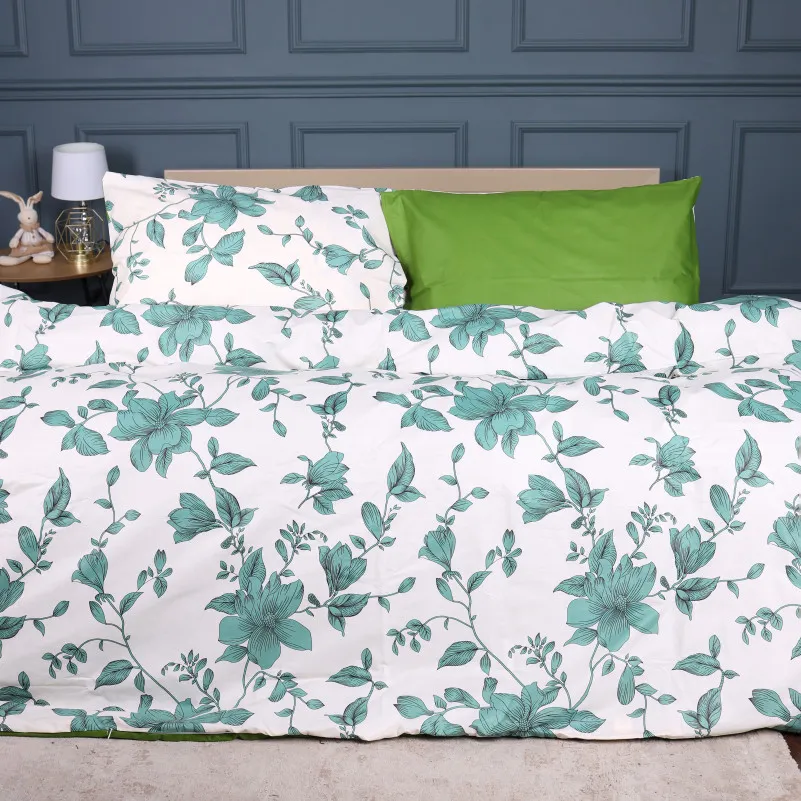 Комплект постельного белья Ranforce Elite JUNIOR 17-0719 Foliage on White