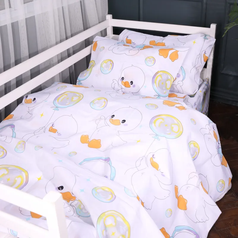 Комплект постельного белья Бязь TEENAGER 17-0895 Baby Ducks white