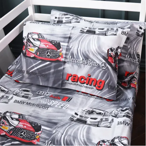 Комплект постельного белья Бязь JUNIOR 17-0855 Motospin - 2