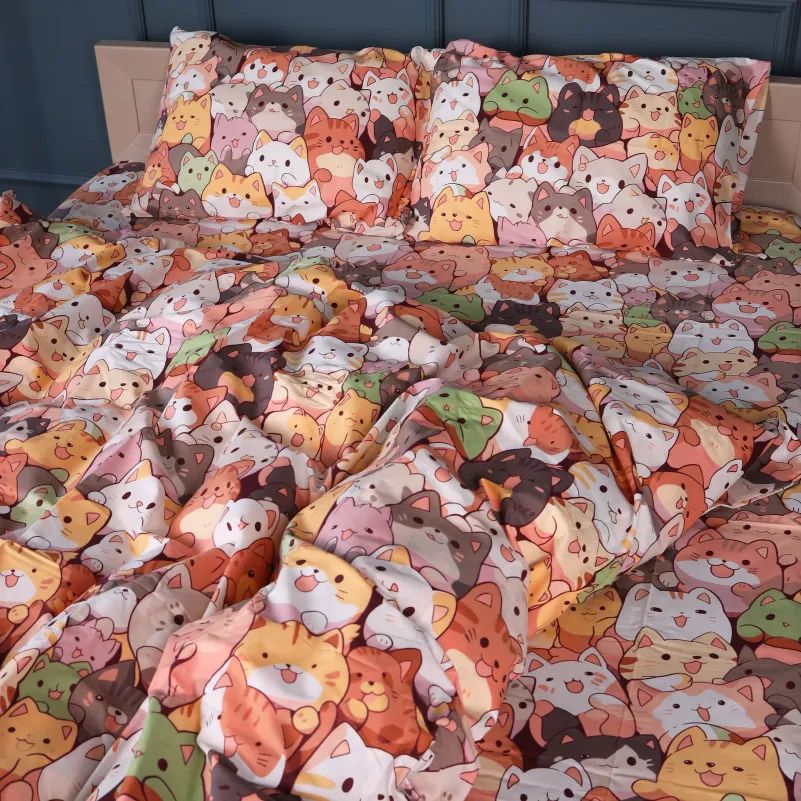 Комплект постельного белья Бязь JUNIOR 17-0775 Bombshell cats