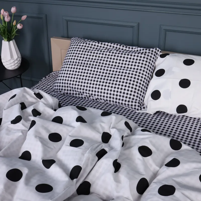 Комплект постельного белья Ranforce Elite JUNIOR 17-0664 Cell Circles - 1