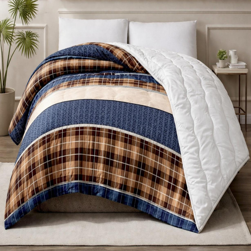 Одеяло антиалергенное лето №2912 Print Line 15-0133 Cornet EcoSilk