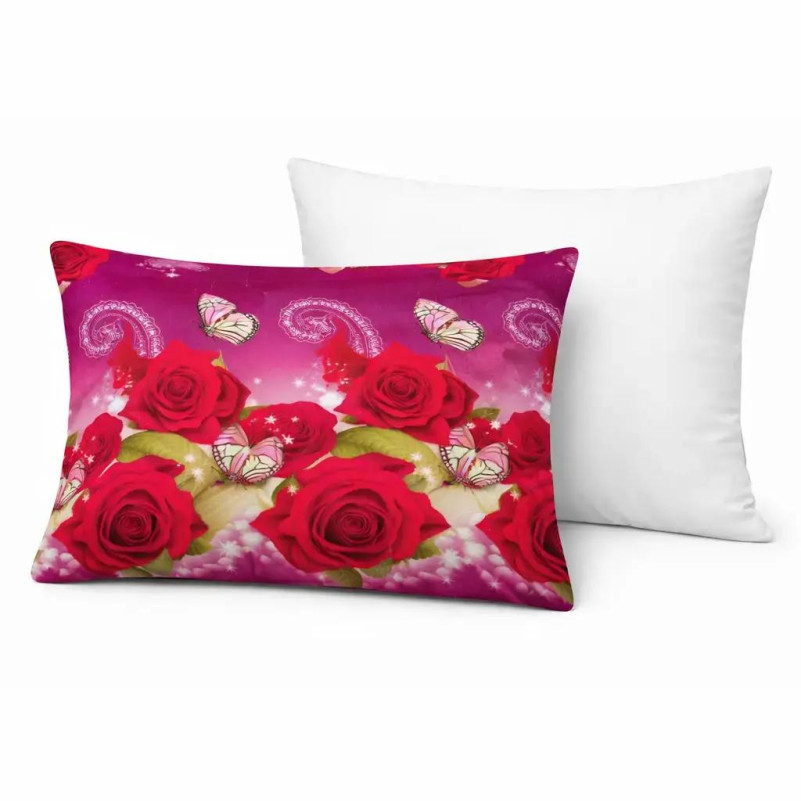 Подушка антиалергенна №3834 Print Line (Eco-Silk) (100% поліестер) 15-0174 Moldova (cередня)