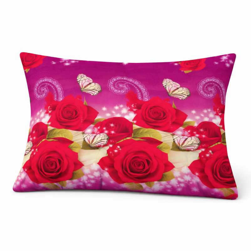 Подушка антиалергенна №3834 Print Line (Eco-Silk) (100% поліестер) 15-0174 Moldova (cередня) - 1
