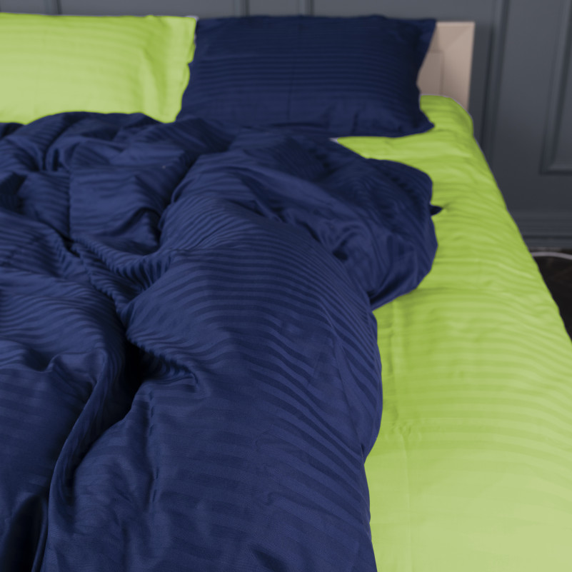 Комплект постельного белья Сатин JUNIOR Satin Stripe 30-0021 + 30-0016 Ballat - 1