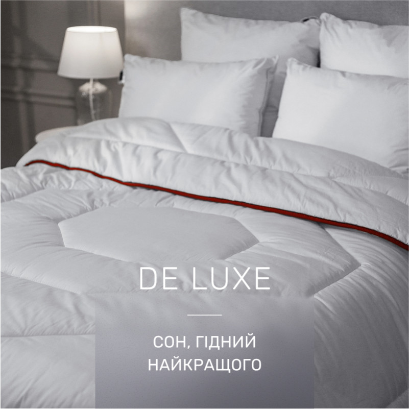 Ковдра вовняна №029-3 Deluxe ITALY (вовна) демі - 1