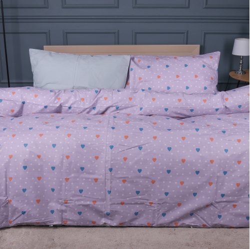 Комплект постельного белья Ranforce Elite 17-0782 Pastel Love Print