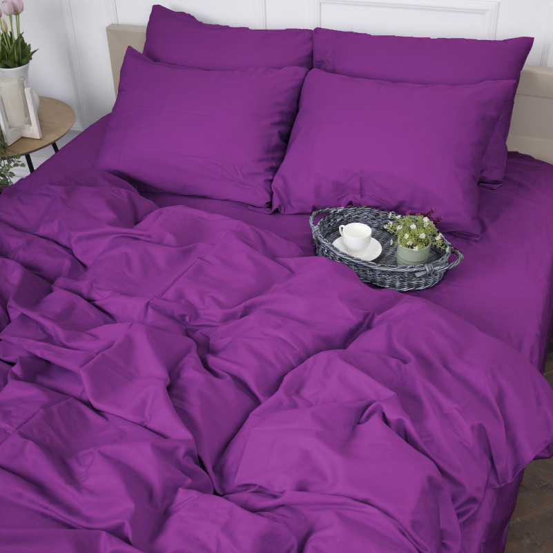 Комплект постельного белья Сатин JUNIOR 0846 Lilac