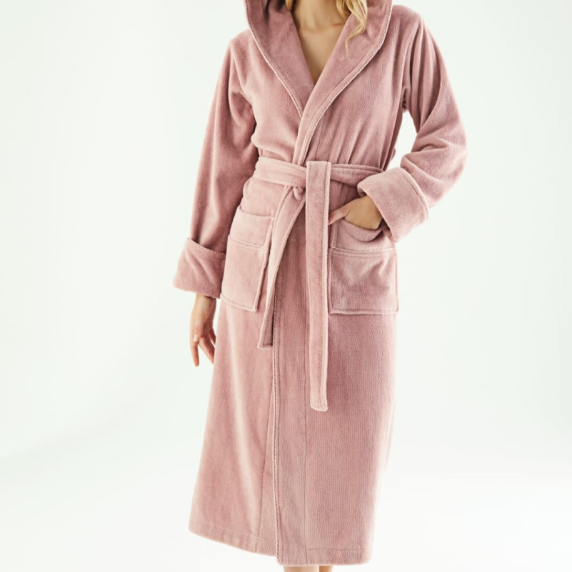 Халат М Gentle Rose pudra