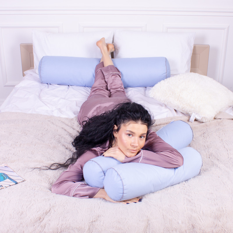 Подушка-валик №8363 Naturale Line 12-4608 Lucretia BamBoo - 8