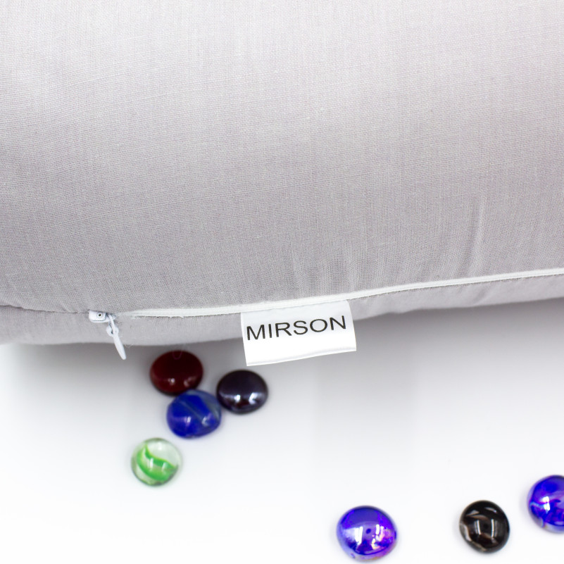 Подушка-валик №8533 Naturale Line 16-5703 Light Gray 100% Memory - 13