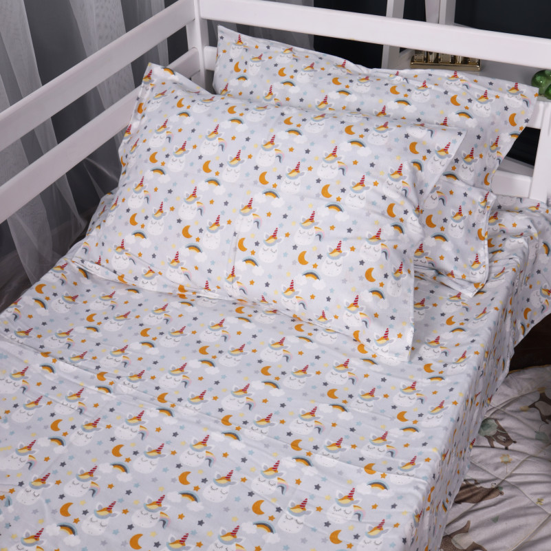 Комплект постельного белья JUNIOR Фланель 018 Unicorn - 8