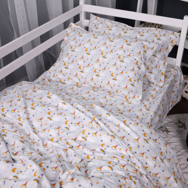 Комплект постельного белья JUNIOR Фланель 018 Unicorn - 4
