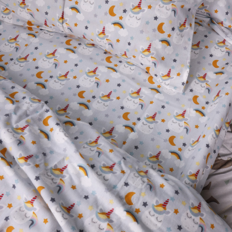 Комплект постельного белья JUNIOR Фланель 018 Unicorn - 6