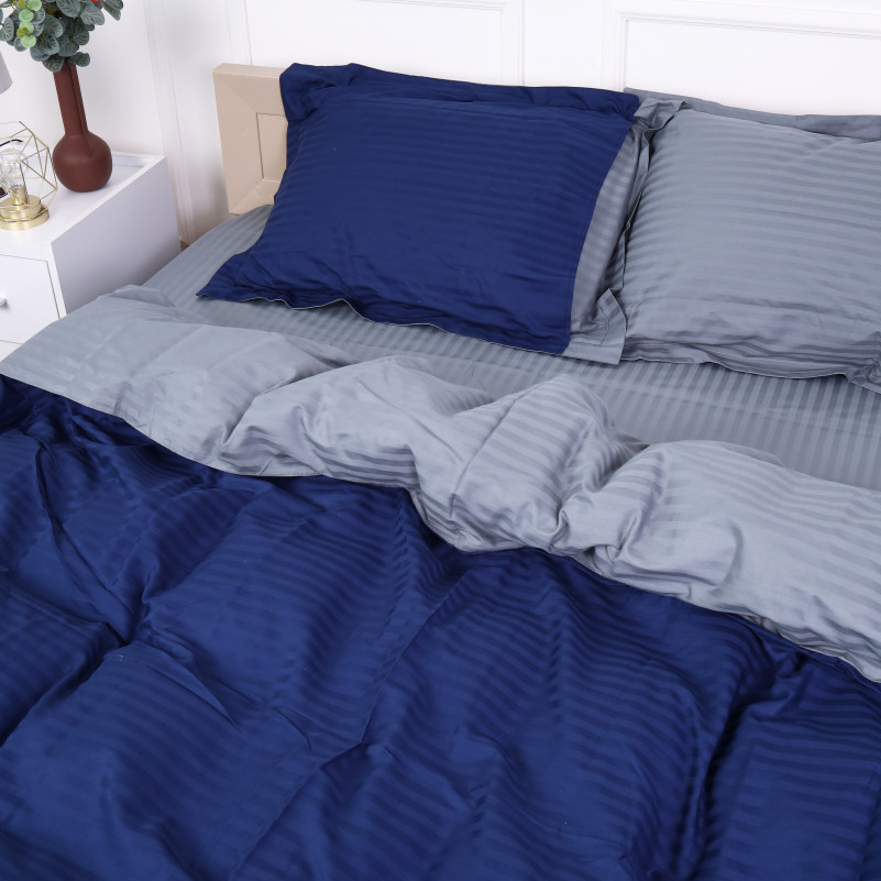 Підковдра (САТИН) Satin Stripe 30-0020 + 30-0011 Sumburey УЦІНКА